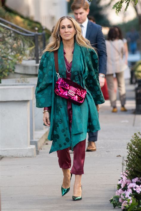 carrie bradshaw bags from and just like that